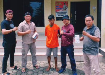 Pencuri 2 HP Asal Desa Kerinjing Ditangkap Polisi
