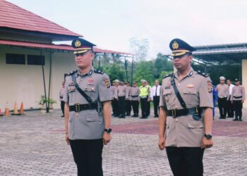 Sertijab Kabag Ops Polres Lampung Selatan